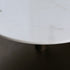 Marble Round with Abalone Shell Inlay Cake StandÂ